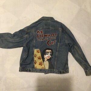 Levi’s Trucker ‘80 XL “Year of the Cat” Tour Jacket rare vg++